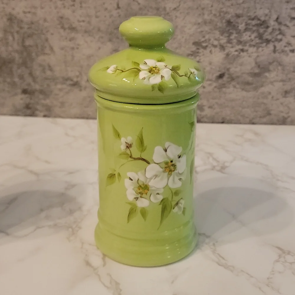 Vintage Vee Jackson california pottery jar & bonus FREE jar! - Picture 5 of 10